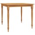 Juego comedor de jardín 3 pzas cojines gris oscuro madera