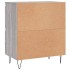 Aparadores 3 uds madera contrachapada gris