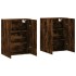 Armarios de pared 2 unidades roble ahumado 69,5x34x90