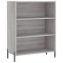 Aparador alto madera contrachapada gris sonoma 69,5x34x180