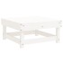 Juego de muebles de jardín 6 piezas madera maciza pino