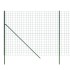Cerca de alambre de acero galvanizado verde 2,2x25