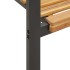 Sillas de jardín apilables 6 uds madera maciza acacia y