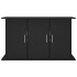Soporte para acuario madera de ingeniería negro 101x41x58