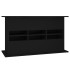 Soporte para acuario madera de ingeniería negro 101x41x58