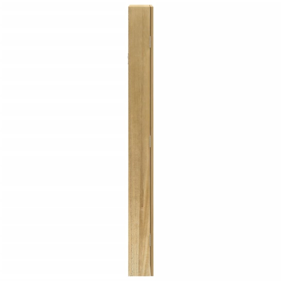 Espejo con joyero y luces LED para