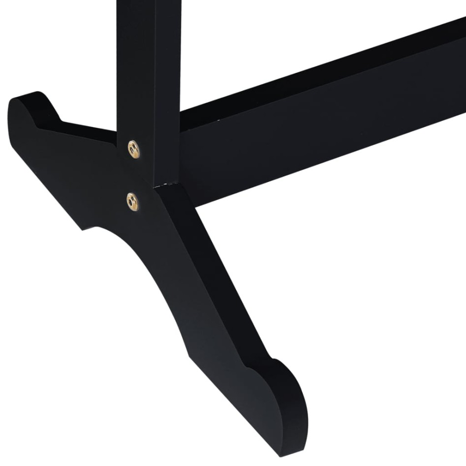 Espejo de pie con joyero y luces LED