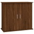 Soporte para acuario madera ingeniería marrón roble 81x36x73