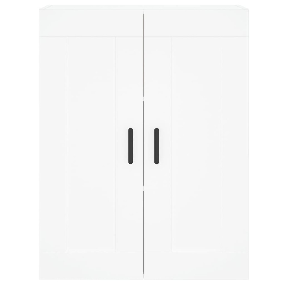 Aparador alto madera contrachapada blanco 69,5x34x180