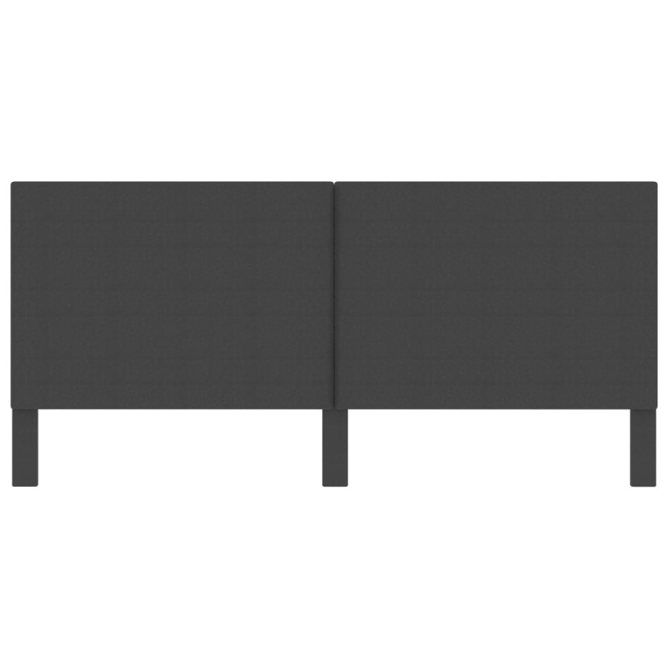 Cabecero de tela gris oscuro 200x200