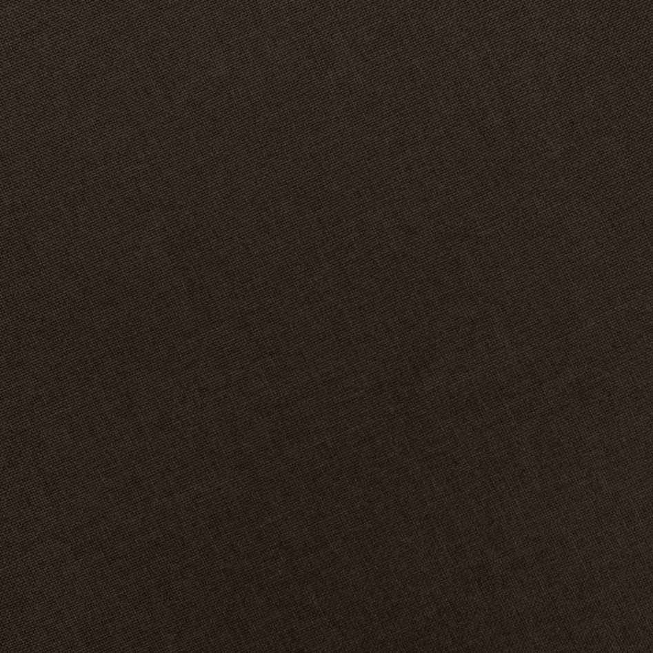 Sillón de masaje con reposapiés tela marrón