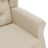 Sillón de masaje con reposapiés tela