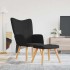 Sillón de relax con reposapiés tela