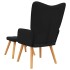 Sillón de relax con reposapiés tela