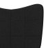 Sillón de relax con reposapiés tela
