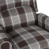 Sillón de masaje reclinable de tela