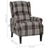 Sillón de masaje reclinable de tela