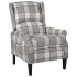 Silla reclinable de tela