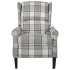 Silla reclinable de tela