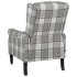 Silla reclinable de tela