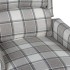 Silla reclinable de tela