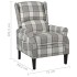 Silla reclinable de tela