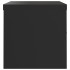 Armario archivador de acero negro 90x40x40