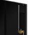 Armario archivador de acero negro 90x40x40