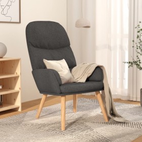 Sillón de relax de tela gris