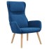 Sillón de relax de terciopelo