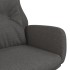 Sillón de relax de tela gris