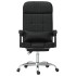 Silla de oficina reclinable masaje cuero sintético