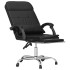 Silla de oficina reclinable masaje cuero sintético