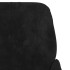 Banco de terciopelo negro 108x79x79