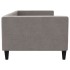 Sofá cama sin colchón tela taupe 90x200
