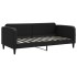Sofá cama sin colchón tela negro 90x190