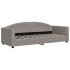 Sofá cama sin colchón tela gris taupe 80x200