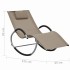 Tumbona con almohada textileno