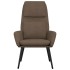 Sillón de relax de tela gris
