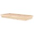 Estructura de cama de madera maciza 90x200