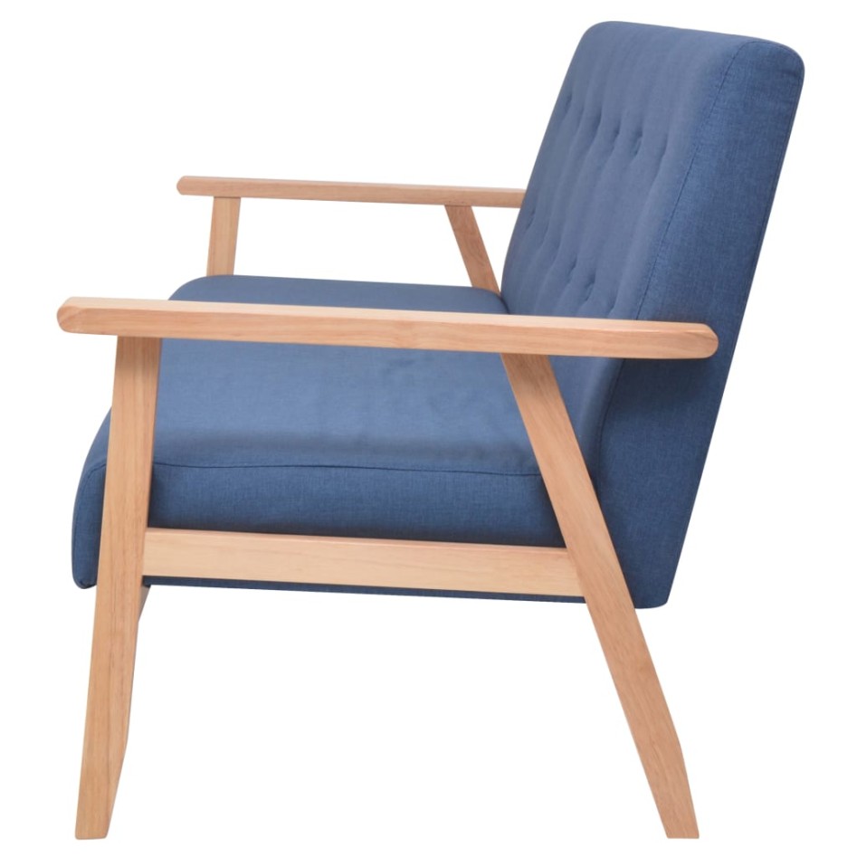 Sofá de 3 plazas de tela