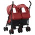Carrito para gemelos de acero