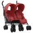 Carrito para gemelos de acero