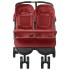 Carrito para gemelos de acero