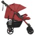 Carrito para gemelos de acero