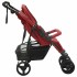 Carrito para gemelos de acero