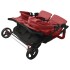 Carrito para gemelos de acero