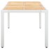 Conjunto de comedor de jardín 9 piezas ratán sintético