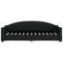 Sofá cama sin colchón tela negro 80x200