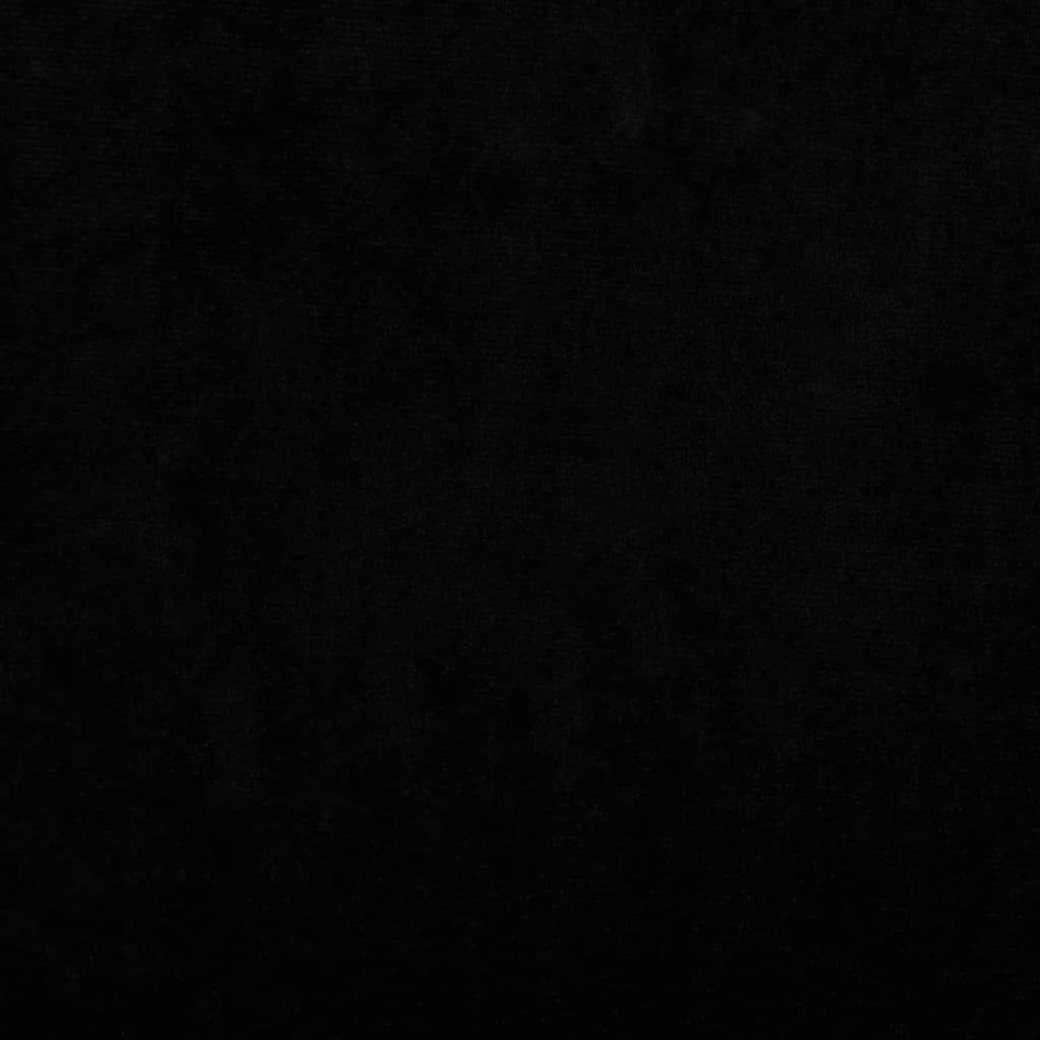 Cama para perros de terciopelo negra 100x50x21